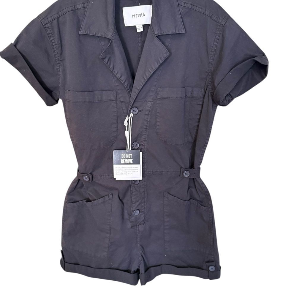 Pistola Dark Gray Women's Shorts Romper